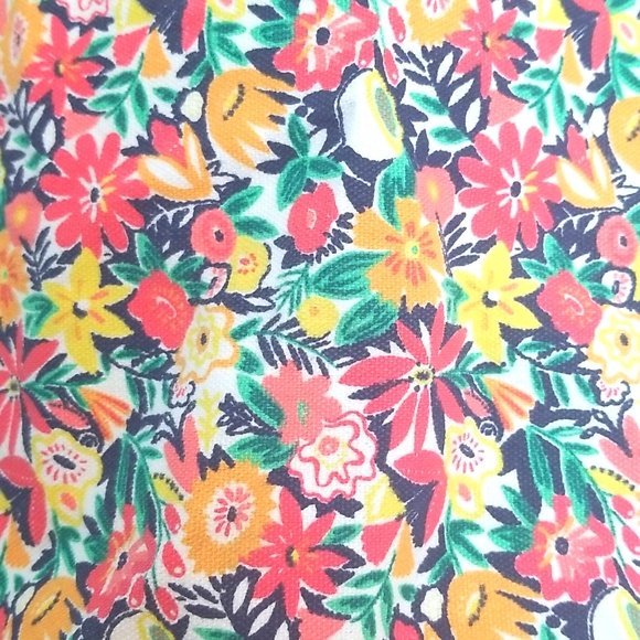 Old Navy Floral Canvas Tote - Picture 2 of 6